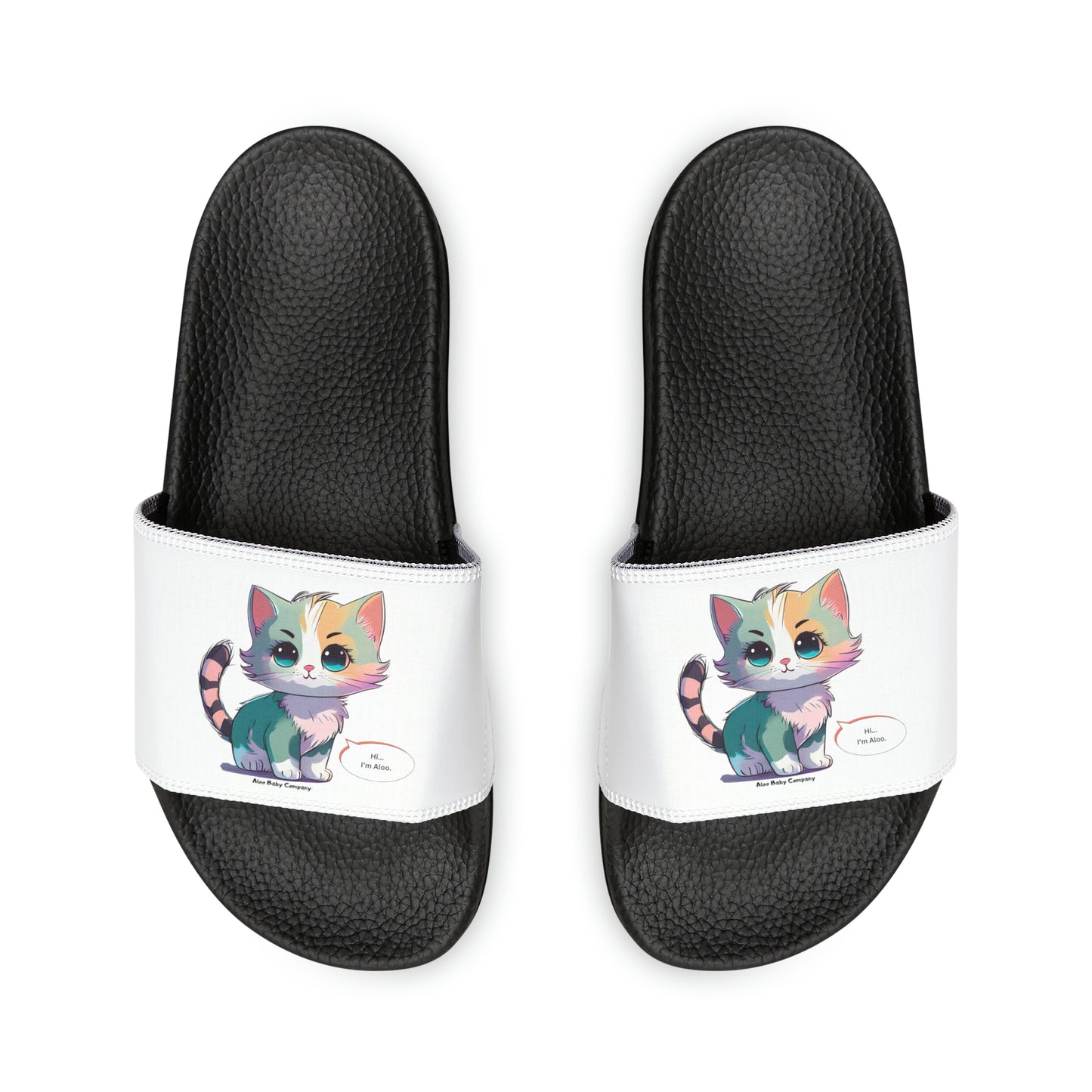 Aloo Baby "Cute Kitten: Hi" - Sandals