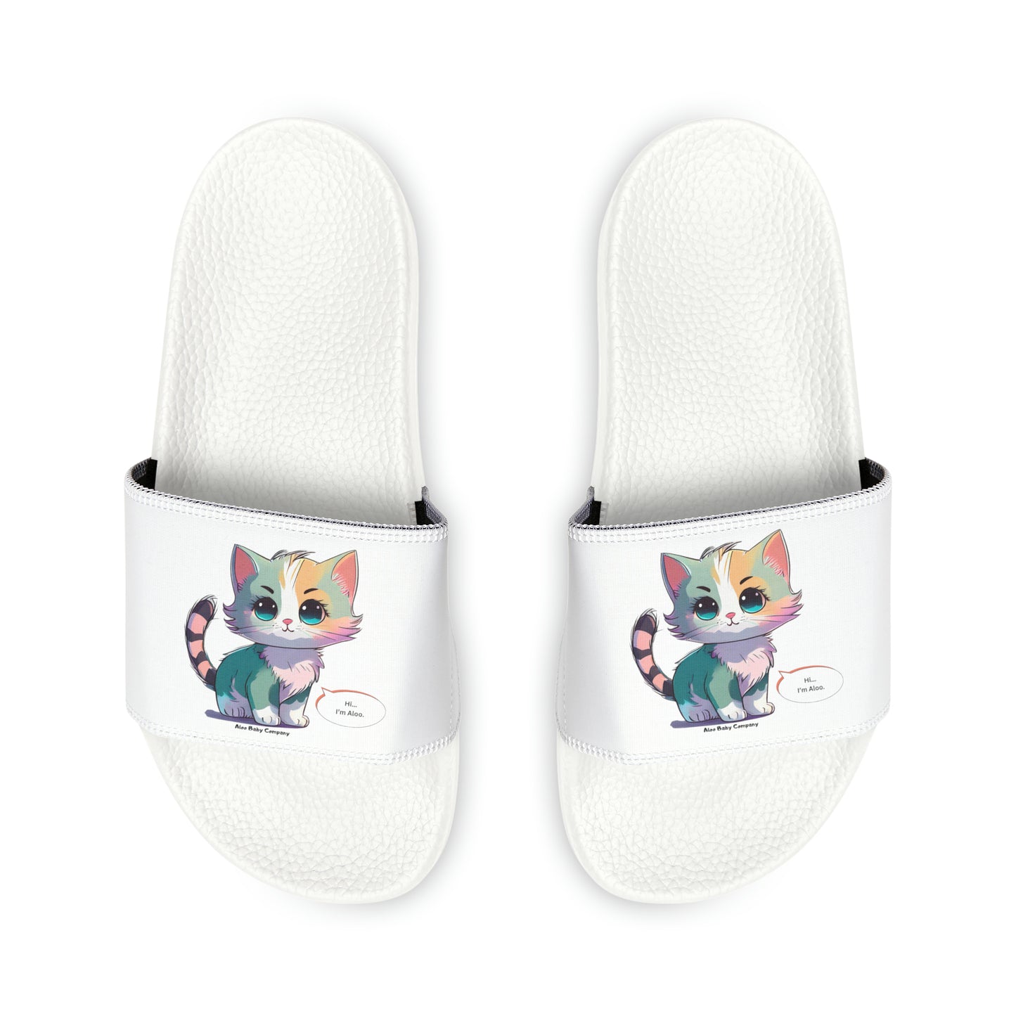 Aloo Baby "Cute Kitten: Hi" - Sandals