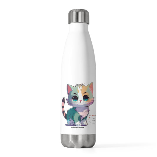 Aloo Baby "Cute Kitten: Hi" - Insulated Bottle