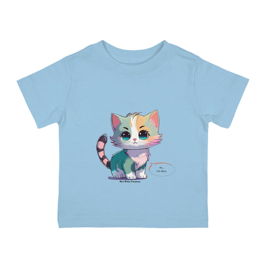 Aloo Baby "Cute Kitten: Hi" - T-shirt