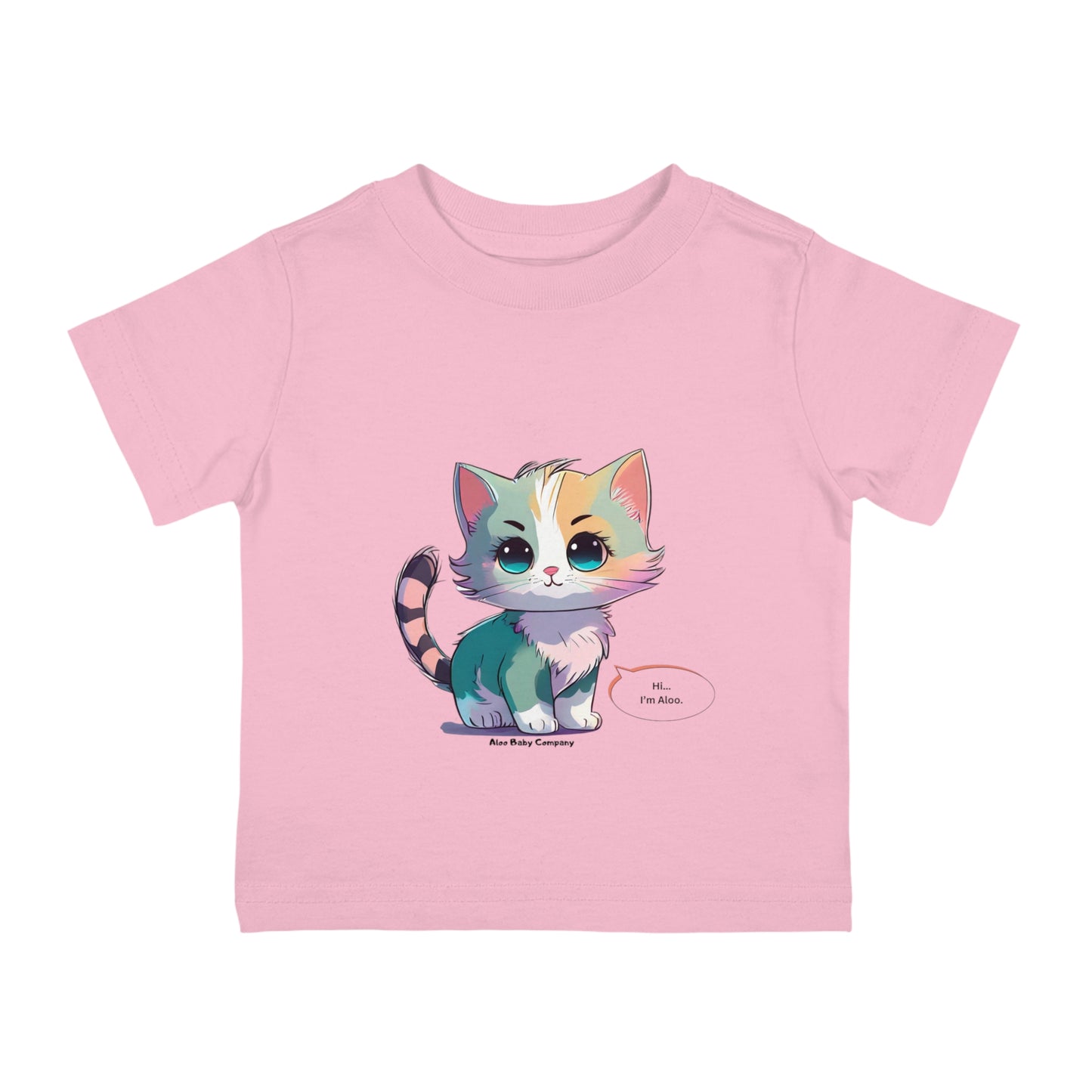 Aloo Baby "Cute Kitten: Hi" - T-shirt