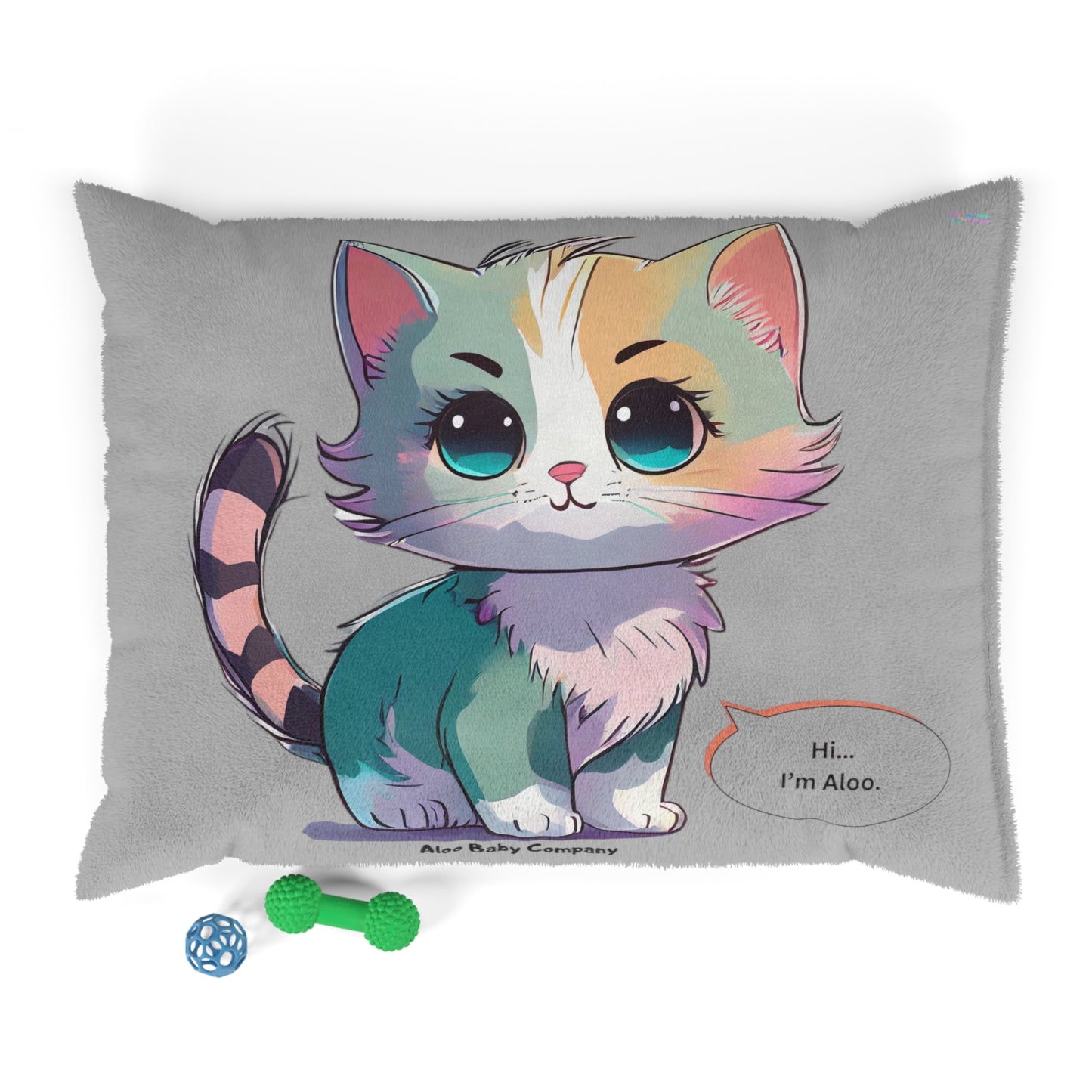 Aloo Baby "Cute Kitten: Hi" - Pet Bed