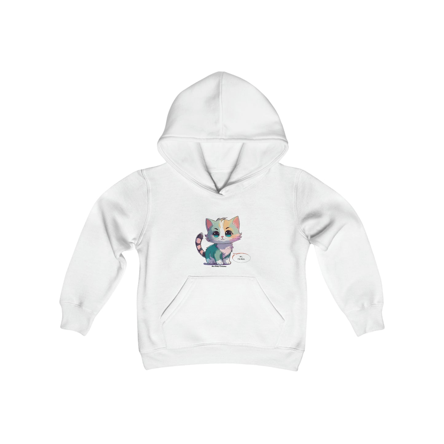 Aloo Baby "Cute Kitten: Hi" - Hoody