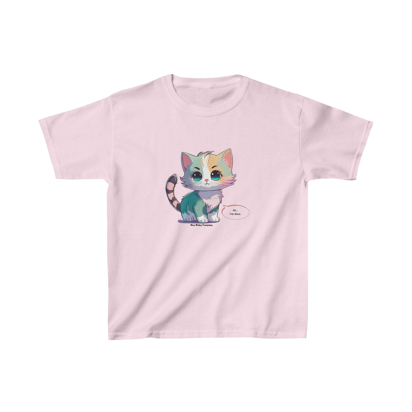 Aloo Baby "Cute Kitten: Hi" - Toddler T-shirt