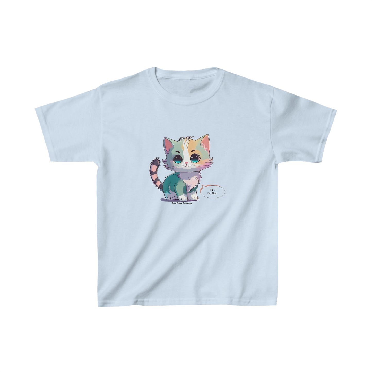 Aloo Baby "Cute Kitten: Hi" - Toddler T-shirt